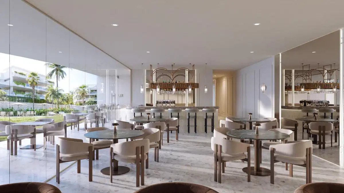 2-Zimmer, 2-Bad Luxus Erdgeschosswohnung mit Resort-Style-Annehmlichkeiten in Estepona