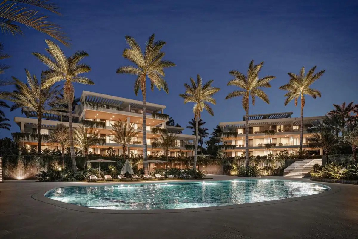 2-Zimmer, 2-Bad Luxus-Neubauwohnungen nur 400 m vom Strand in Estepona entfernt