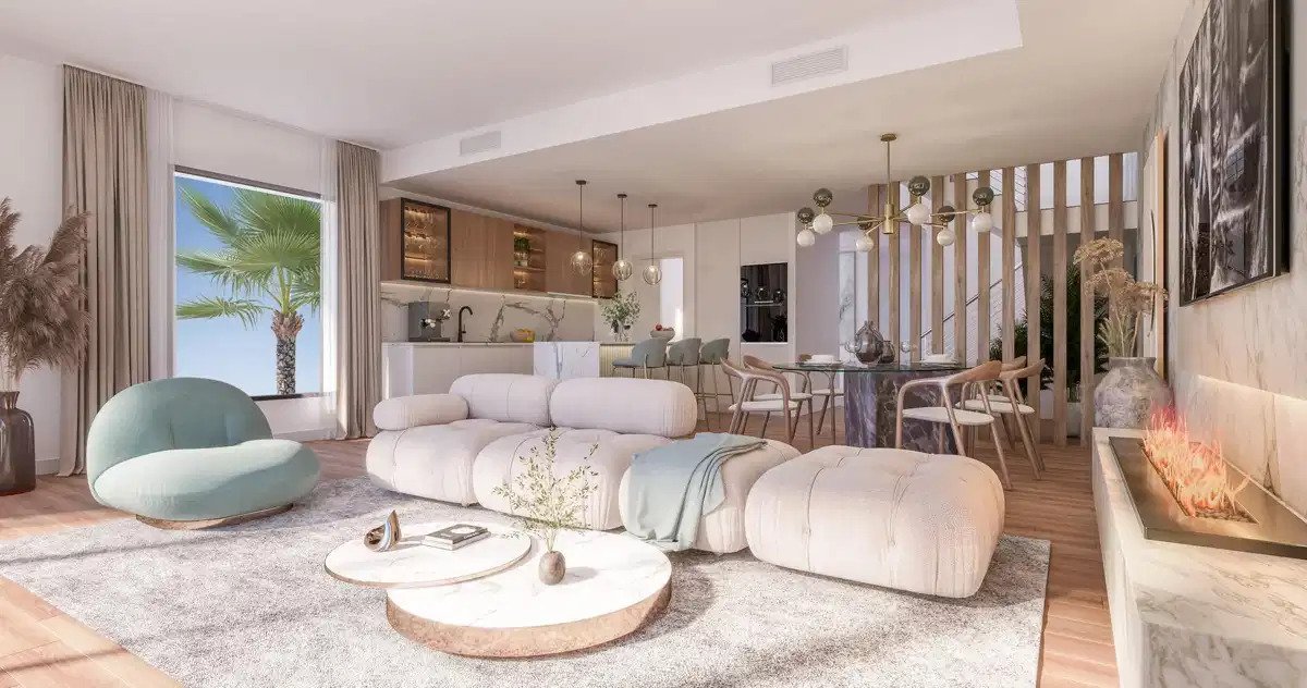 4-Zimmer-Reihenhaus mit 3 Badezimmern, großzügigen Terrassen und privatem Garten in Las Lagunas de Mijas