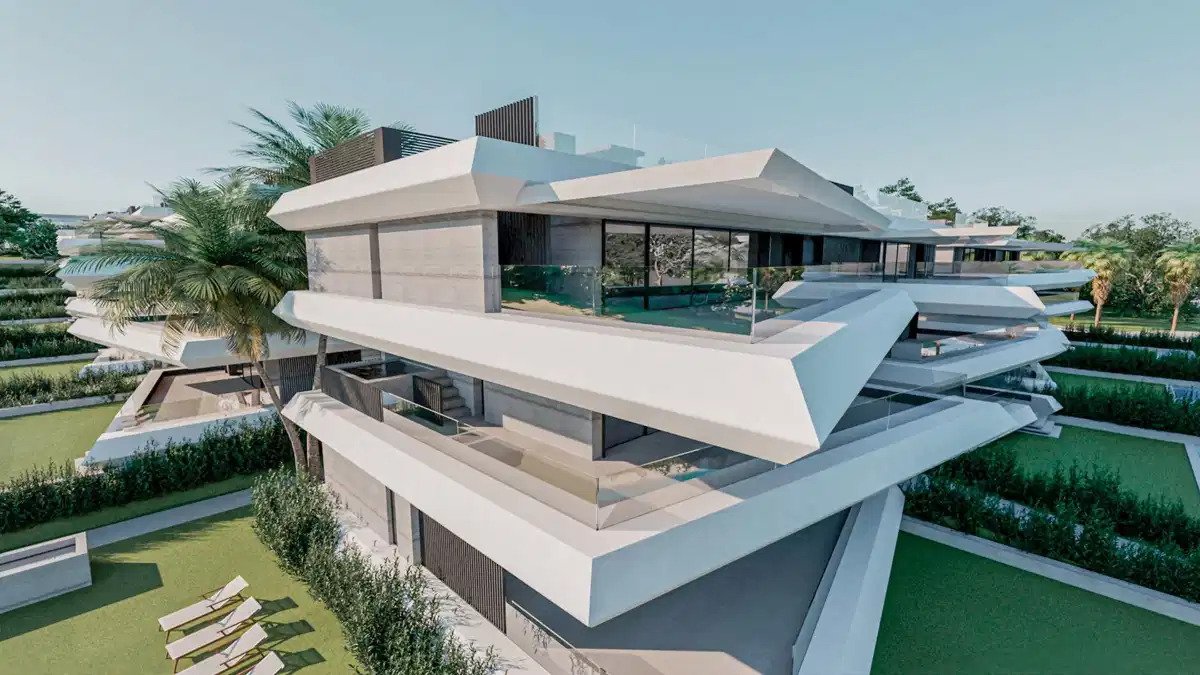 2-Zimmer, 2-Bad-Boutique-Apartments mit privaten Gärten und Resort-Annehmlichkeiten an der Neuen Goldenen Meile