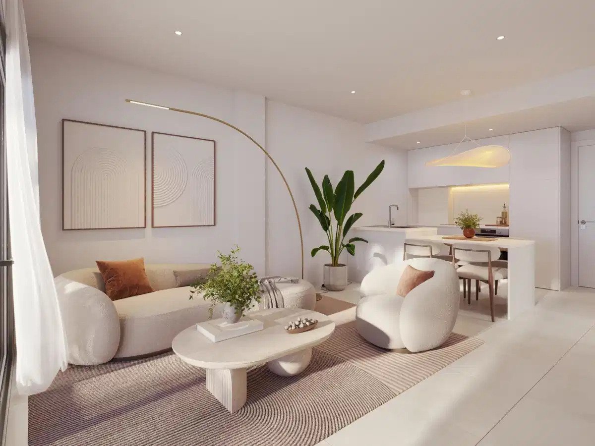 2-Zimmer, 2-Bad Luxus-Neubauwohnung mit Panoramablick auf das Meer in Fuengirola