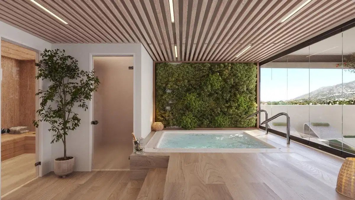 2-Zimmer, 2-Bad Luxus-Neubauwohnung mit Panoramablick auf das Meer in Fuengirola