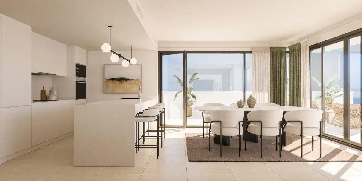 3-Zimmer, 2-Bad Wohnung im Erdgeschoss mit großzügiger Terrasse und mediterranen Ausblicken in Manilva