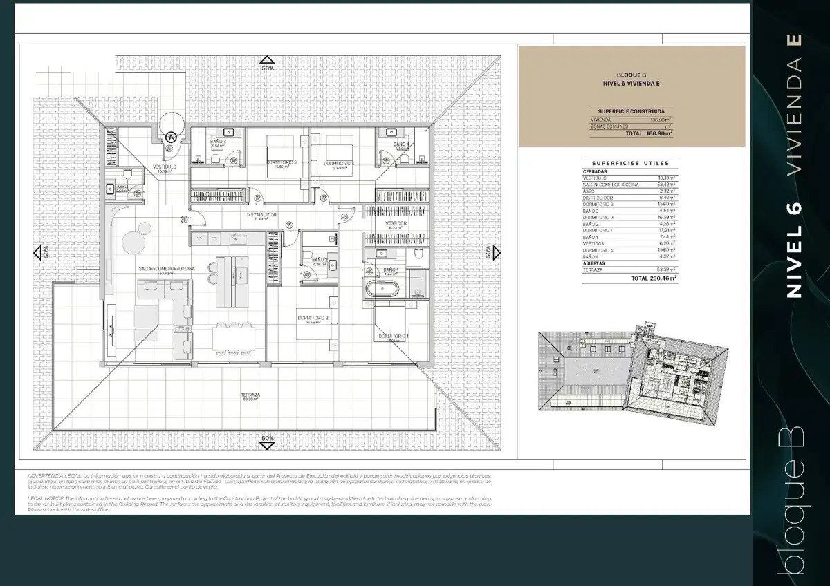 4-Zimmer, 4-Bad Penthouse mit Panoramablick auf das Meer in Torreblanca del Sol, Fuengirola