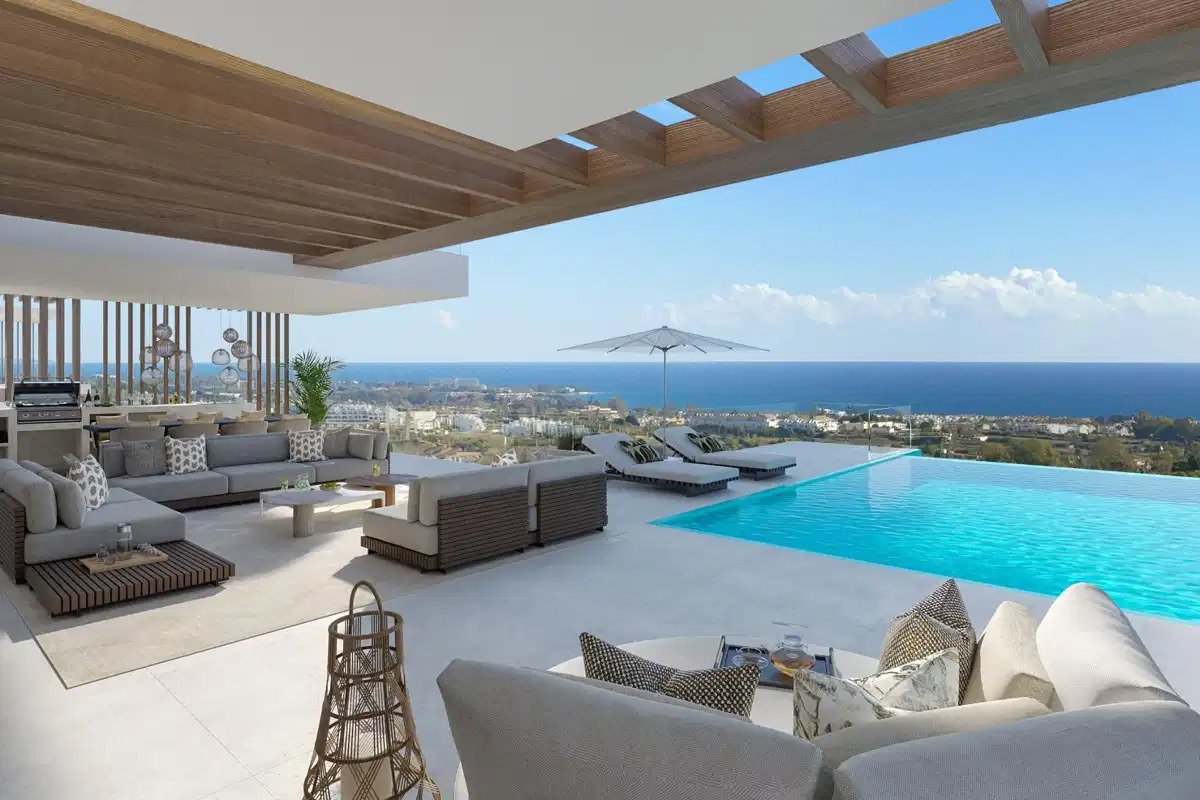 4-Schlafzimmer, 4-Badezimmer Luxus-Villa-Kollektion in der Nähe von Estepona