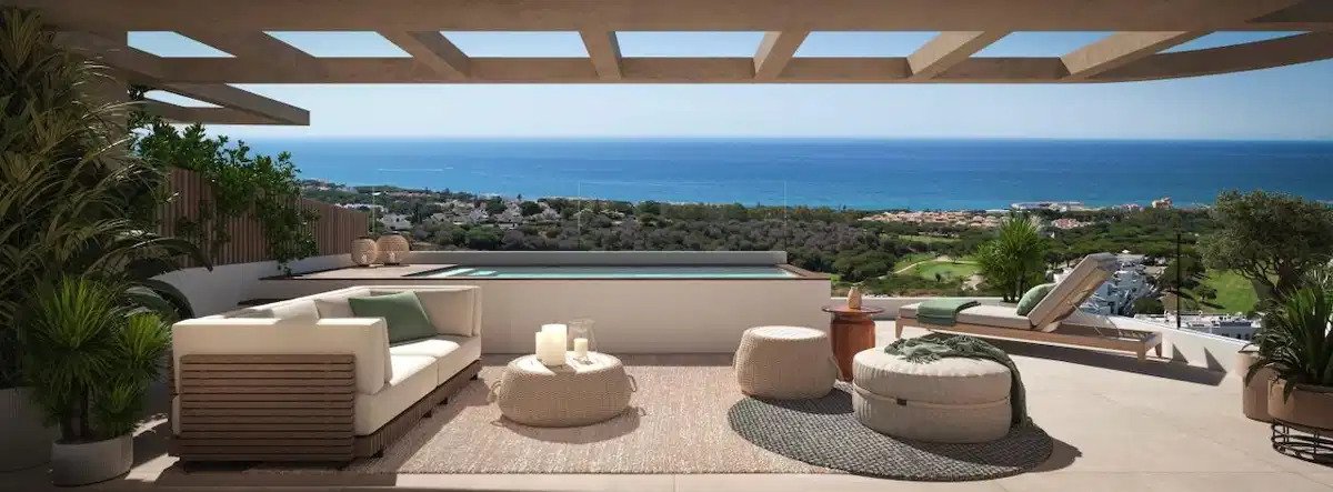 3-Zimmer, 3-Bad, Erdgeschosswohnung mit Panoramablick und Premium-Annehmlichkeiten in Cabopino