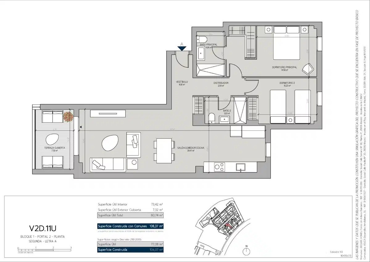 2-Zimmer, 2-Bad-Wohnung mit großzügigen Terrassen und Golfblicken in La Duquesa, Manilva