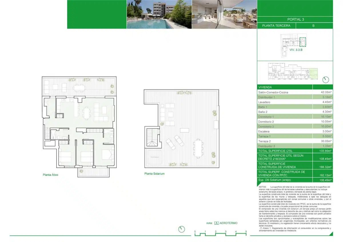 3-Zimmer, 2-Bad-Penthouse mit Meerblick und Wellness-Einrichtungen in Estepona