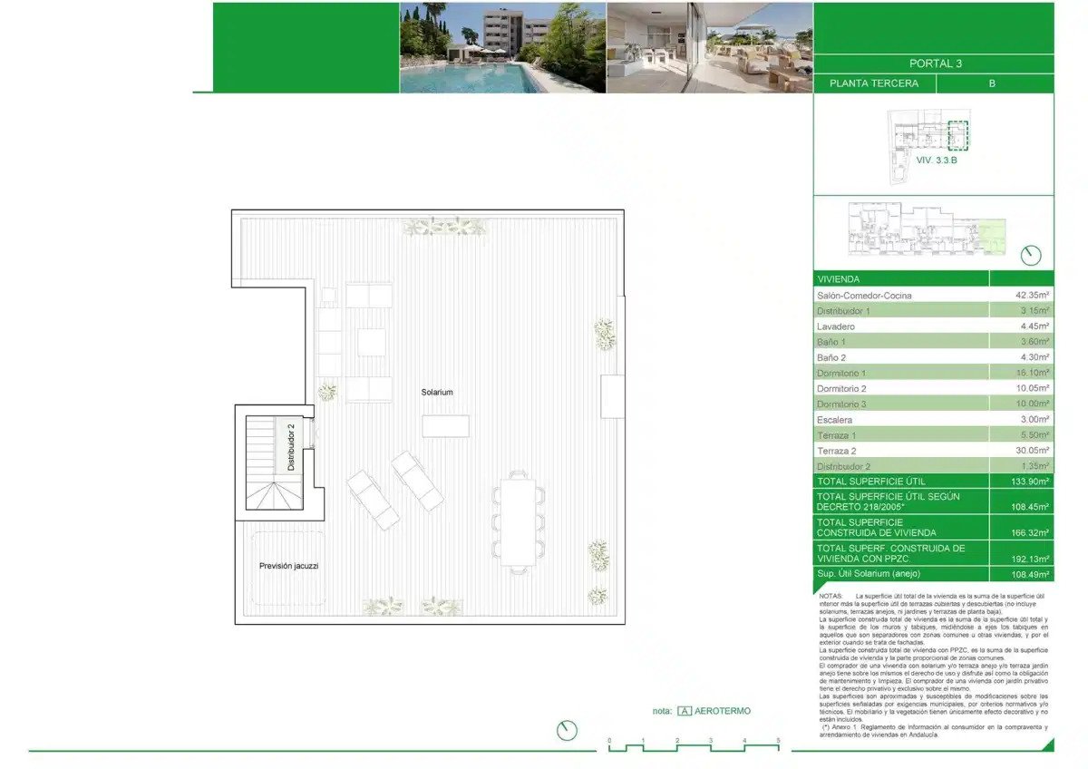 3-Zimmer, 2-Bad-Penthouse mit Meerblick und Wellness-Einrichtungen in Estepona