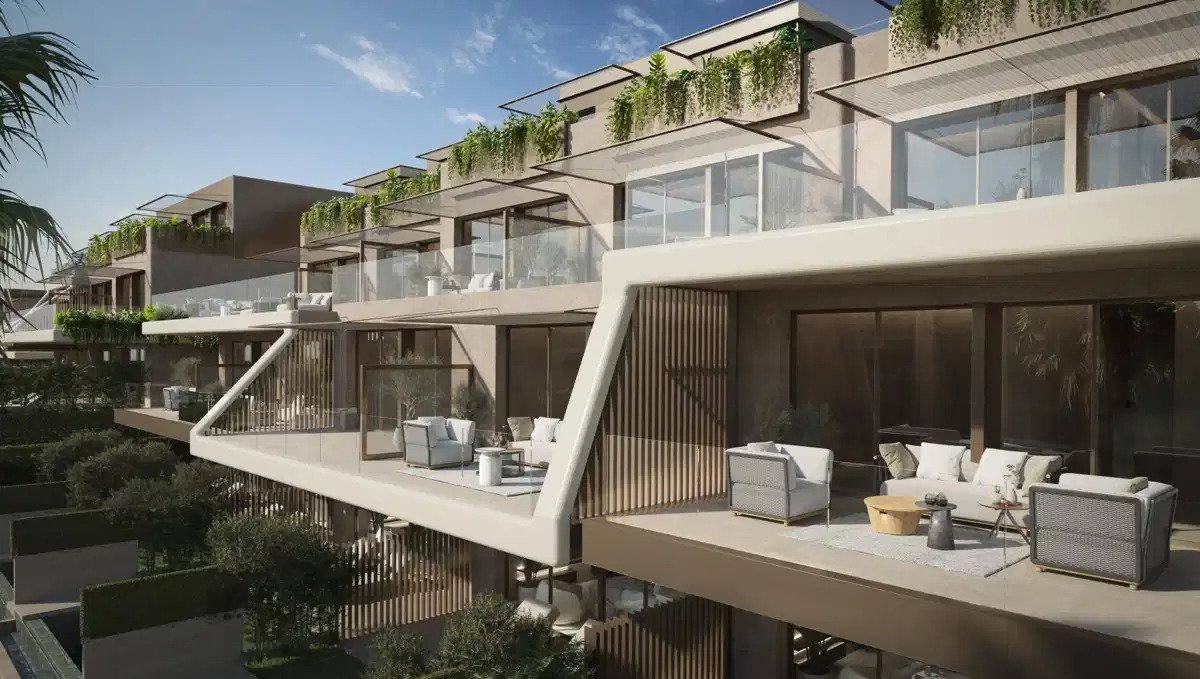 3-Zimmer, 3-Badezimmer modernes Stadthaus mit privatem Pool in Elviria Hills, Marbella Ost