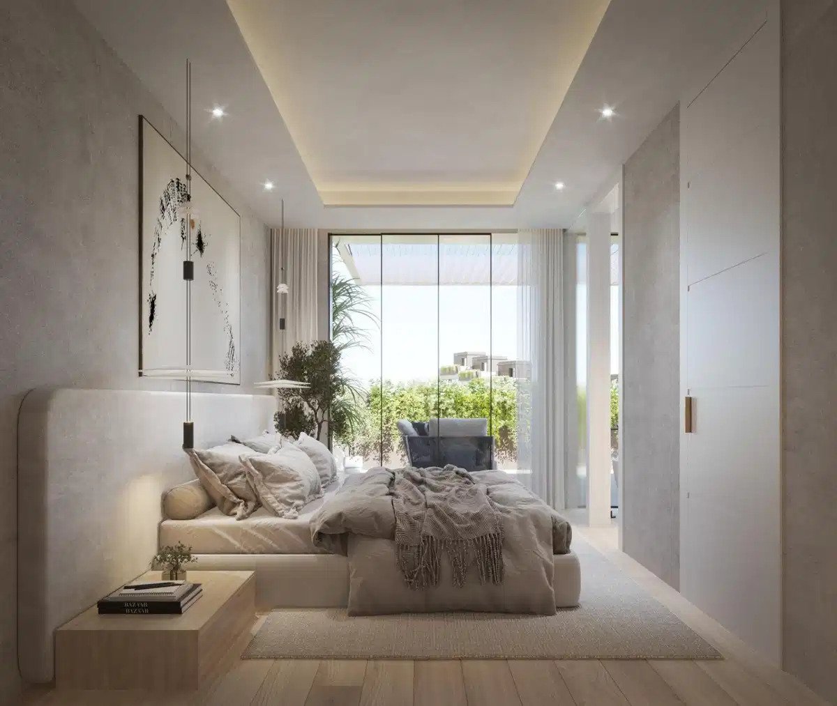 3-Zimmer, 3-Badezimmer modernes Stadthaus mit privatem Pool in Elviria Hills, Marbella Ost