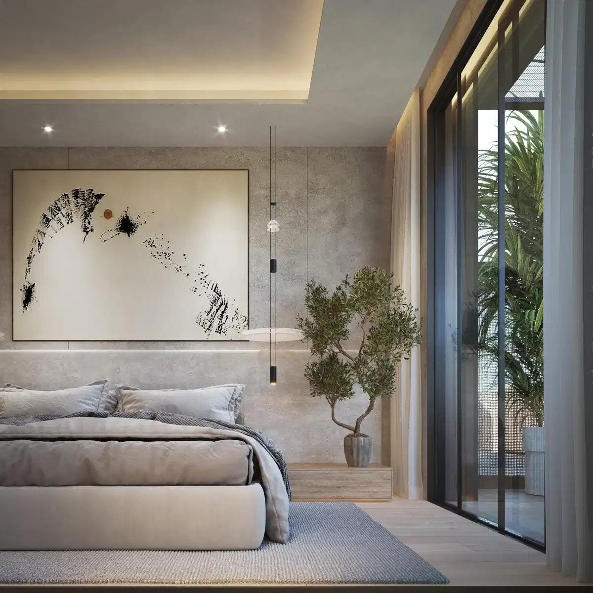 3-Zimmer, 3-Badezimmer modernes Stadthaus mit privatem Pool in Elviria Hills, Marbella Ost