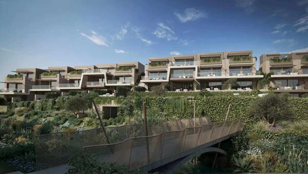 3-Zimmer, 3-Badezimmer modernes Stadthaus mit privatem Pool in Elviria Hills, Marbella Ost