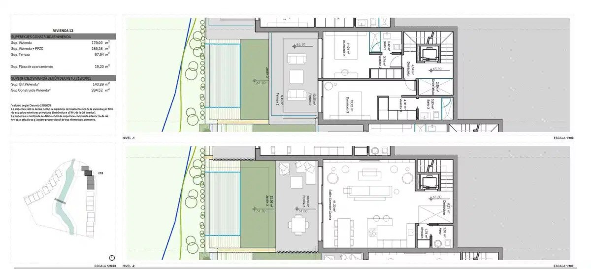 3-Zimmer, 3-Badezimmer modernes Stadthaus mit privatem Pool in Elviria Hills, Marbella Ost