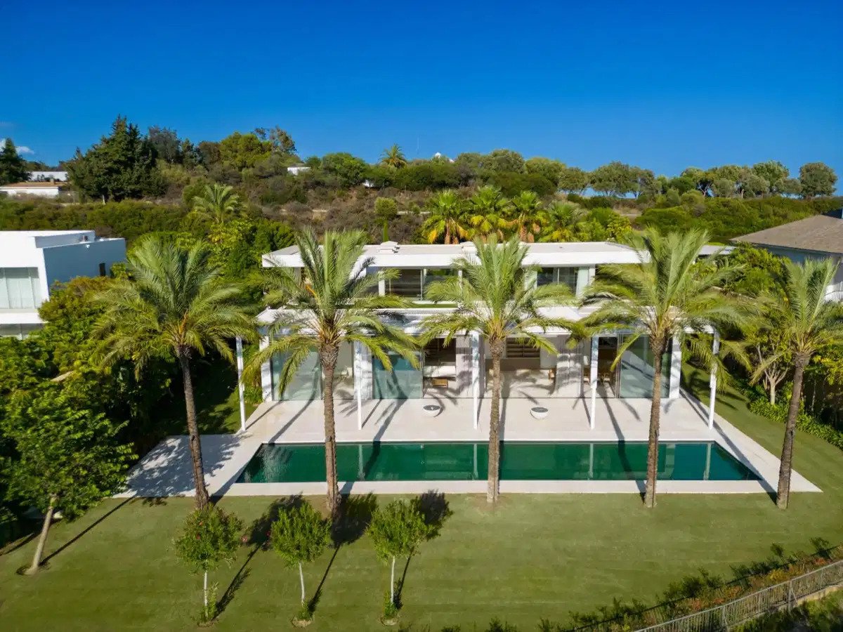 4-Schlafzimmer, 4-Badezimmer Luxusvilla mit Golf- und Meerblick in Finca Cortesín, Casares