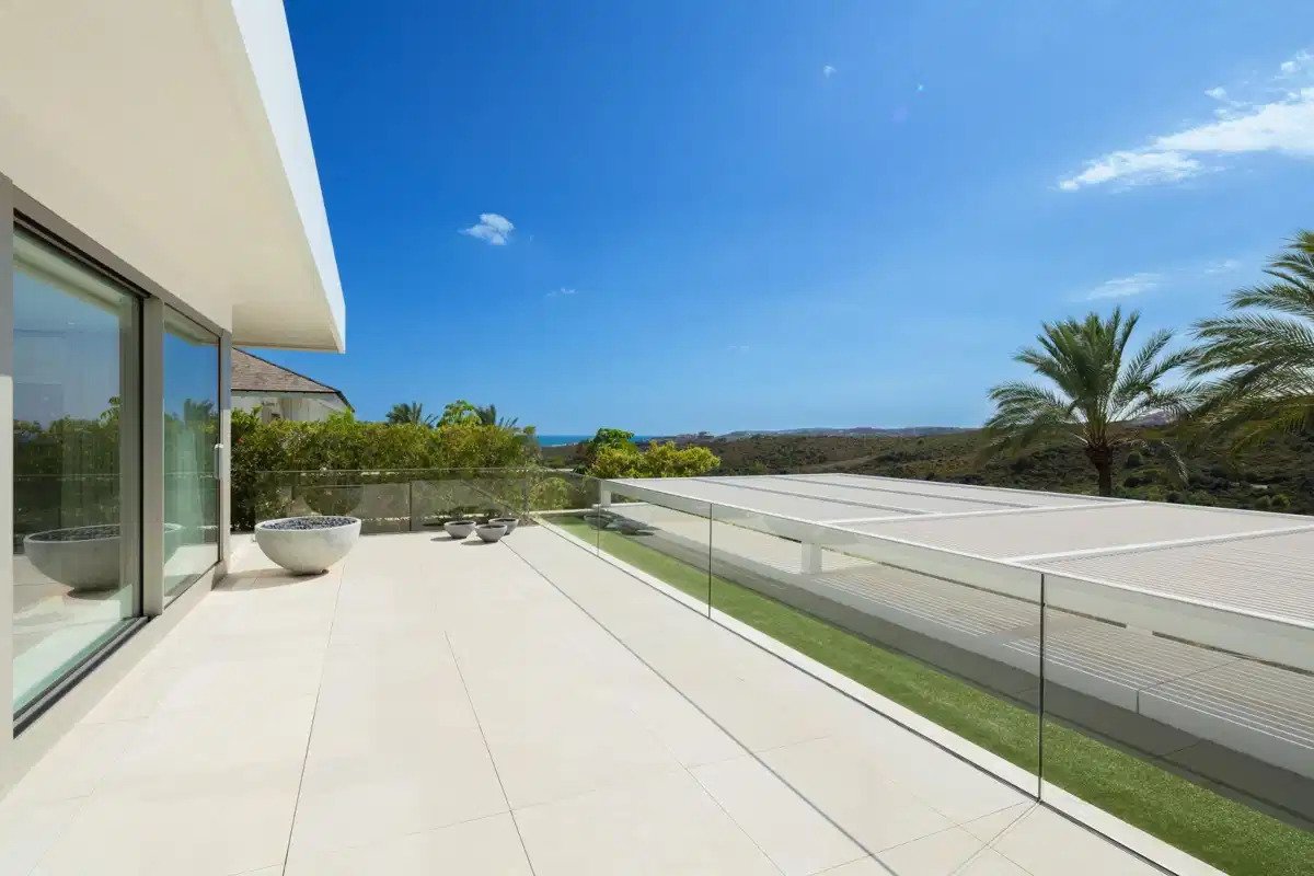 4-Schlafzimmer, 4-Badezimmer Luxusvilla mit Golf- und Meerblick in Finca Cortesín, Casares