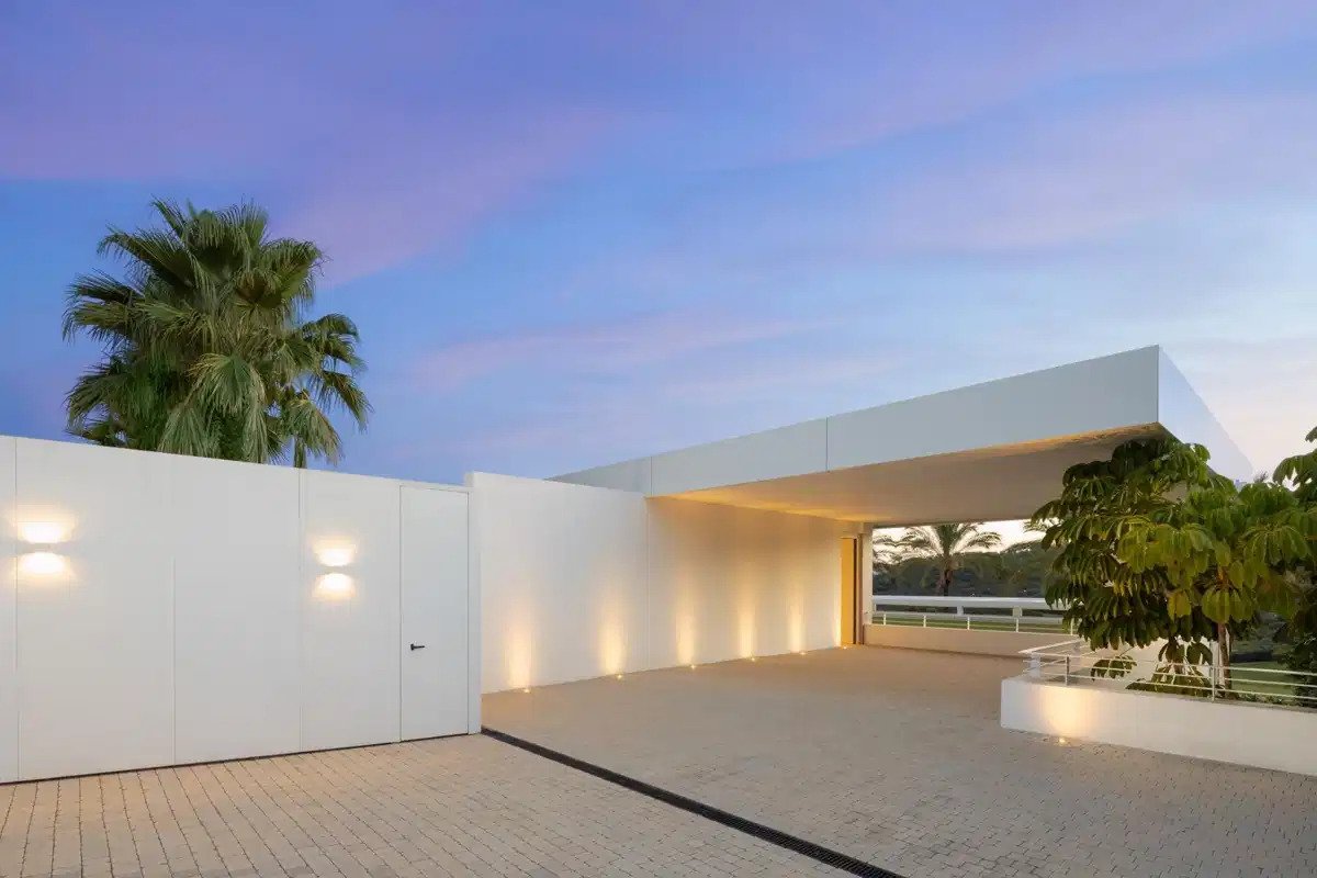 4-Schlafzimmer, 4-Badezimmer Luxusvilla mit Golf- und Meerblick in Finca Cortesín, Casares