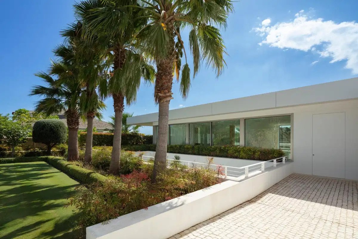 4-Schlafzimmer, 4-Badezimmer Luxusvilla mit Golf- und Meerblick in Finca Cortesín, Casares