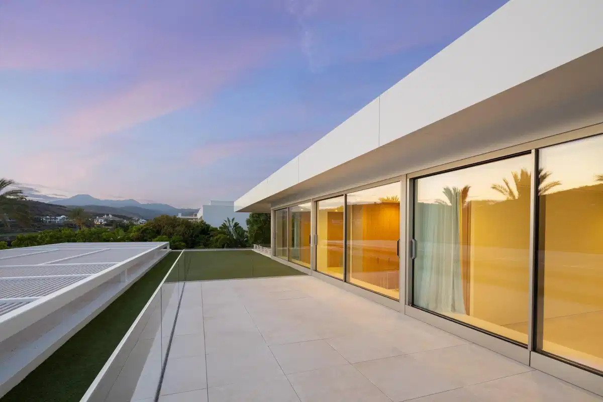 4-Schlafzimmer, 4-Badezimmer Luxusvilla mit Golf- und Meerblick in Finca Cortesín, Casares