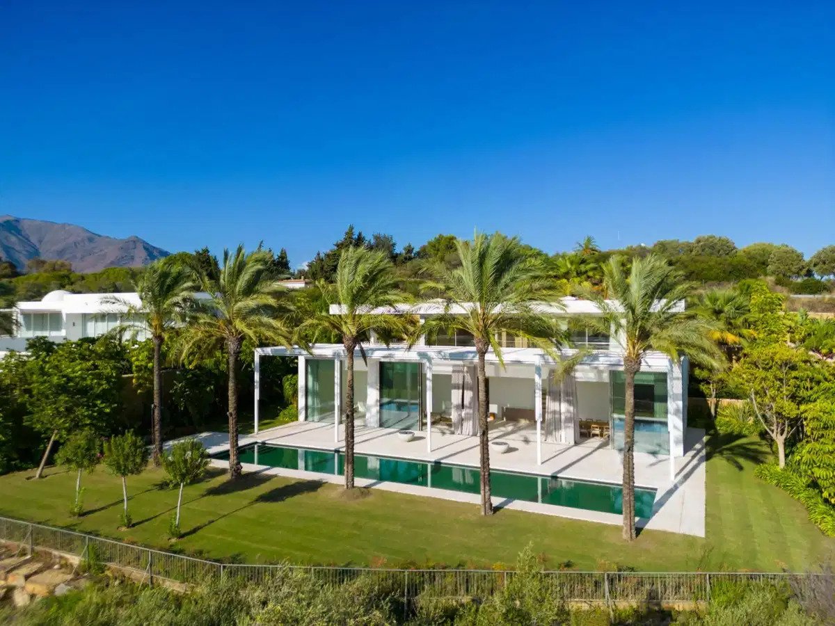 4-Schlafzimmer, 4-Badezimmer Luxusvilla mit Golf- und Meerblick in Finca Cortesín, Casares