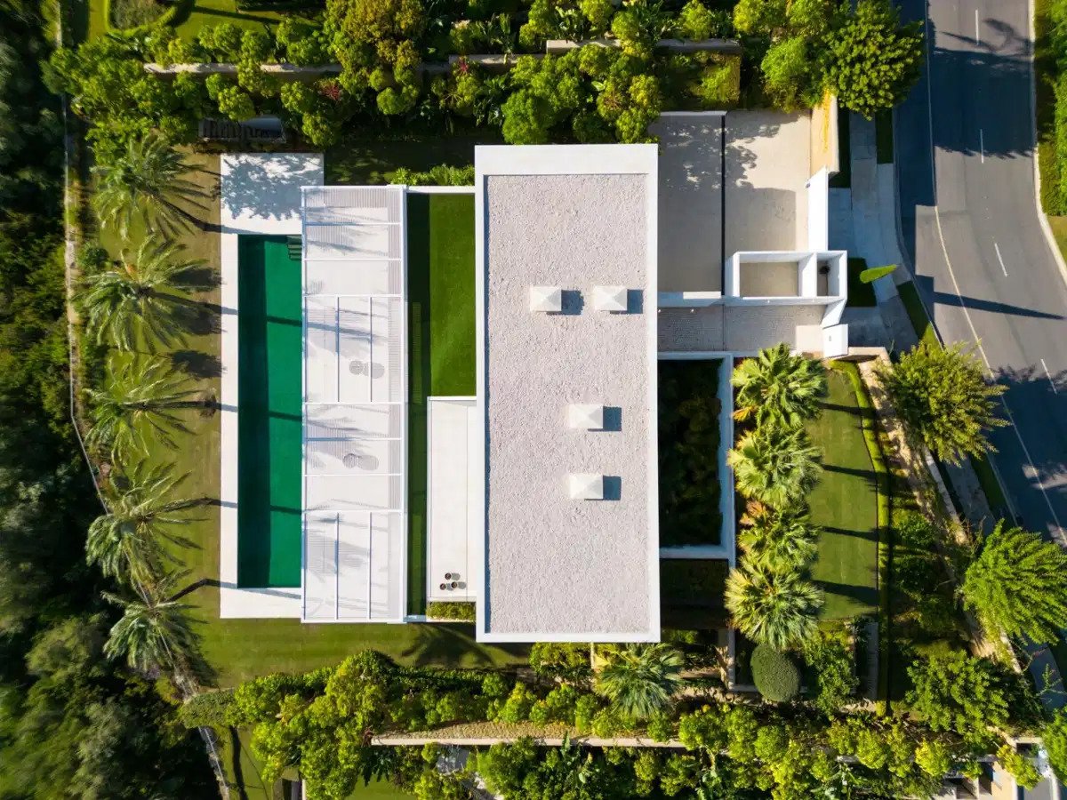 4-Schlafzimmer, 4-Badezimmer Luxusvilla mit Golf- und Meerblick in Finca Cortesín, Casares