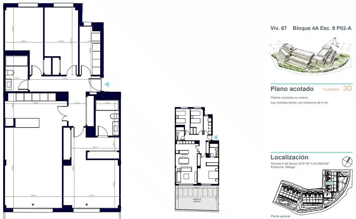 3-Zimmer, 2-Bad Luxus-Neubauwohnung in Estepona – Modernes mediterranes Wohnen
