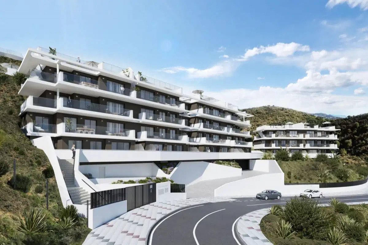 3-Zimmer, 2-Bad Wohnung mit Panoramablick auf das Meer in Rincón de la Victoria