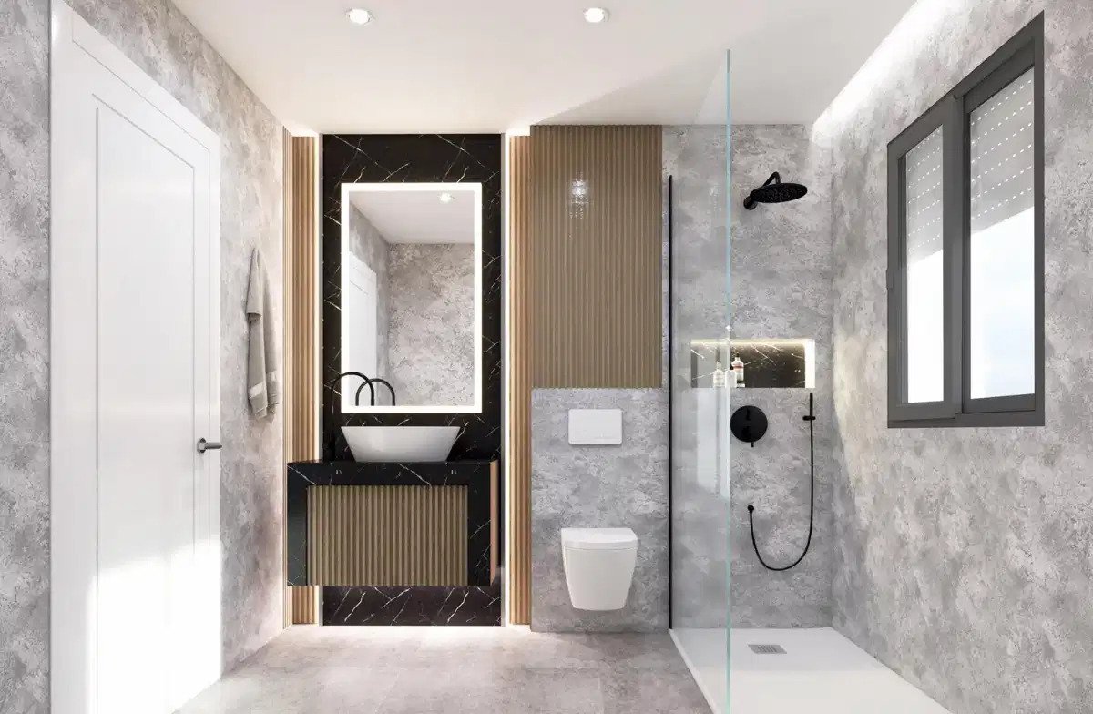 5-Schlafzimmer, 5-Badezimmer Luxus Contemporary Villa mit Panoramablick auf das Meer in El Higueron, Fuengirola