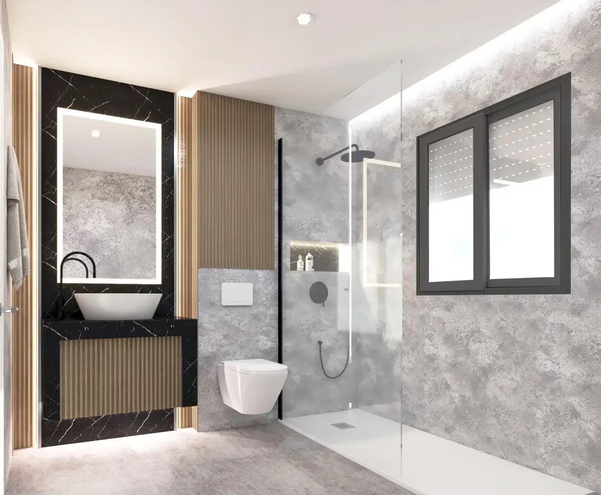 5-Schlafzimmer, 5-Badezimmer Luxus Contemporary Villa mit Panoramablick auf das Meer in El Higueron, Fuengirola