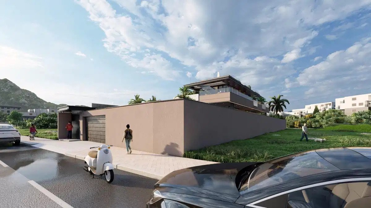 5-Schlafzimmer, 5-Badezimmer Luxus Contemporary Villa mit Panoramablick auf das Meer in El Higueron, Fuengirola