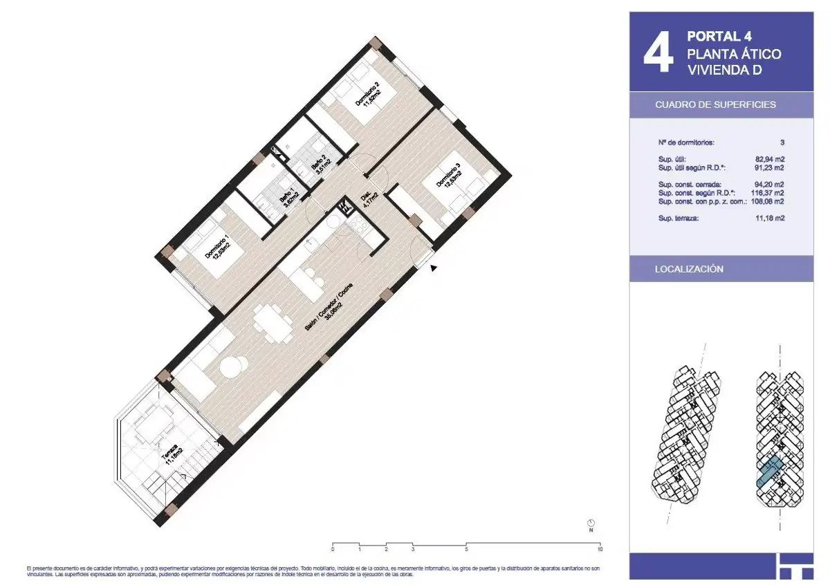 3-Zimmer, 2-Bad-Penthouse mit Meerblick und Premium-Annehmlichkeiten in Torrox Costa
