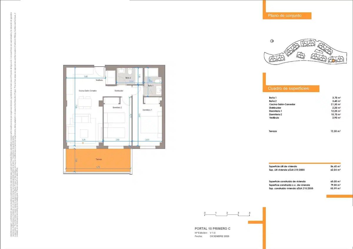 2-Zimmer, 2-Bad-Wohnung mit Golfblick und großzügigen Terrassen in Vélez Málaga