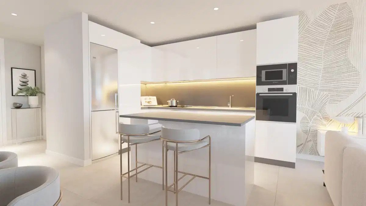 3-Zimmer, 2-Bad Wohnung im Erdgeschoss mit großzügiger Südwest-Terrasse in der Nähe von Estepona