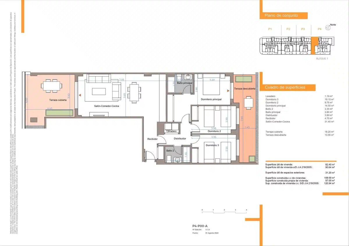 3-Zimmer, 2-Bad-Wohnung mit Meerblick und großzügigen Terrassen in Benalmádena Pueblo