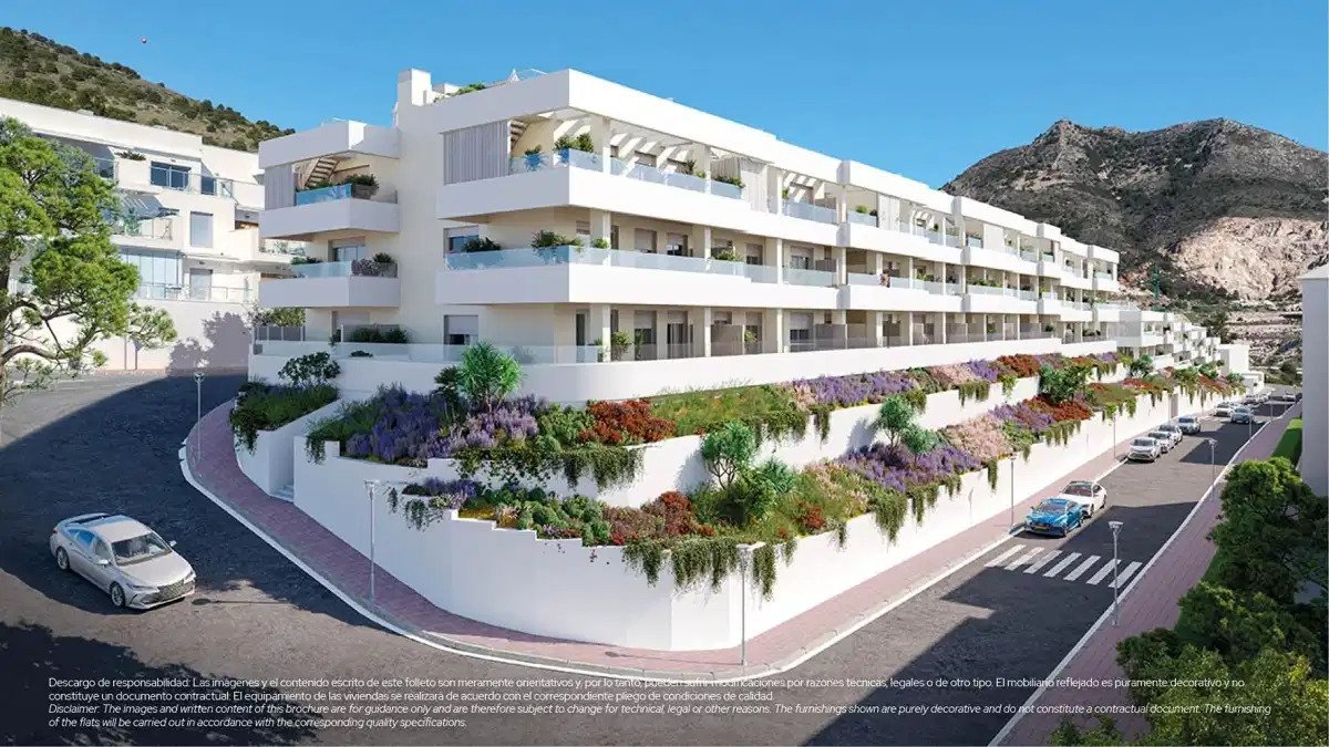 3-Zimmer, 2-Bad-Penthouse mit Panoramablick auf das Meer in Benalmádena Pueblo
