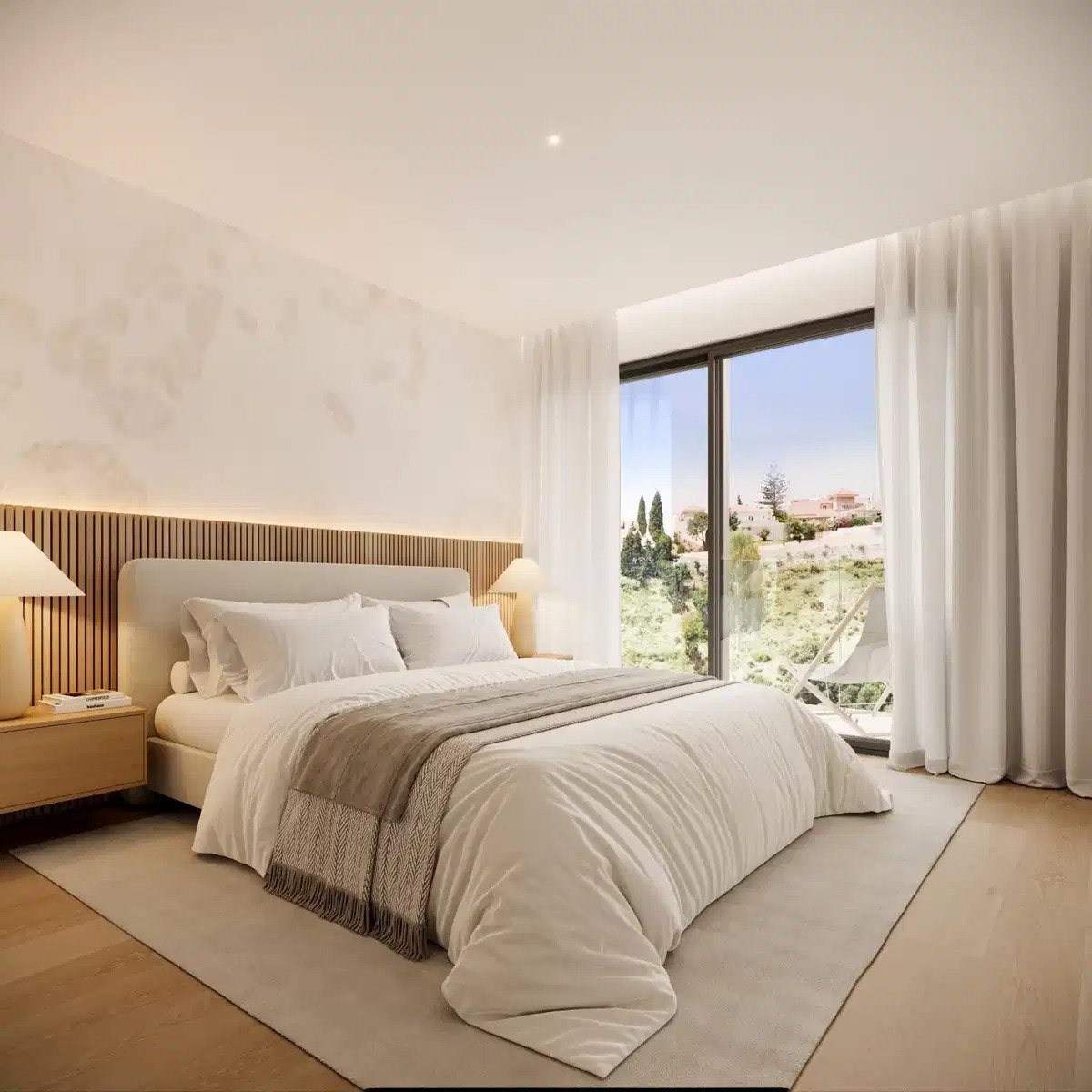 3-Zimmer, 2-Bad, nachhaltige Doppelhaushälften in El Higueron Costa del Sol