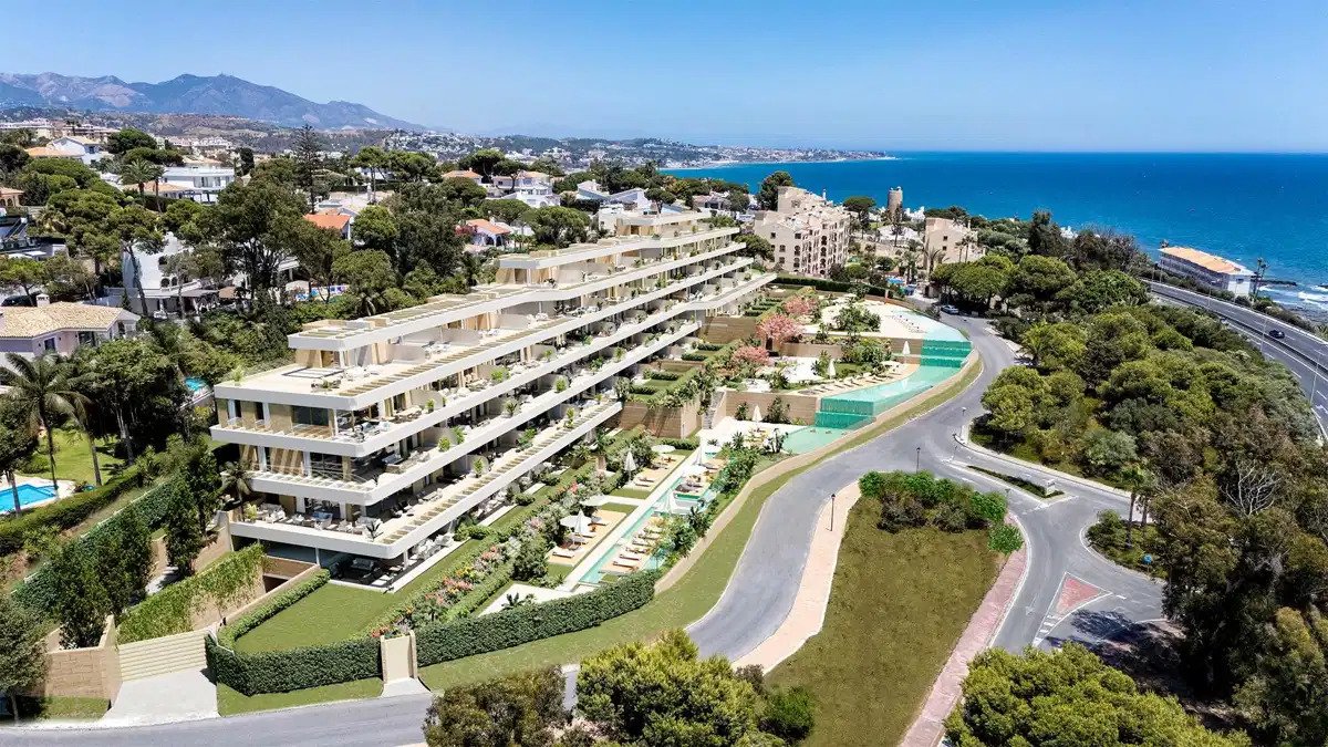3-Zimmer, 2-Bad Contemporary Apartments mit Panoramablick auf das Meer in Torrenueva, Mijas