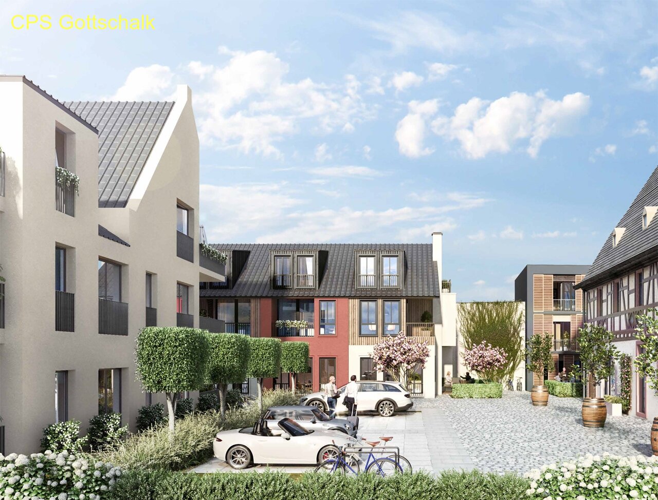 Visualisierung Innenhof