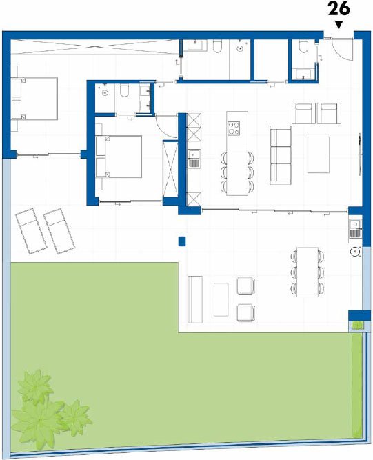 Bsp. Grundriss Typ D 2 2 Bsp. Grundriss Typ D 2 2