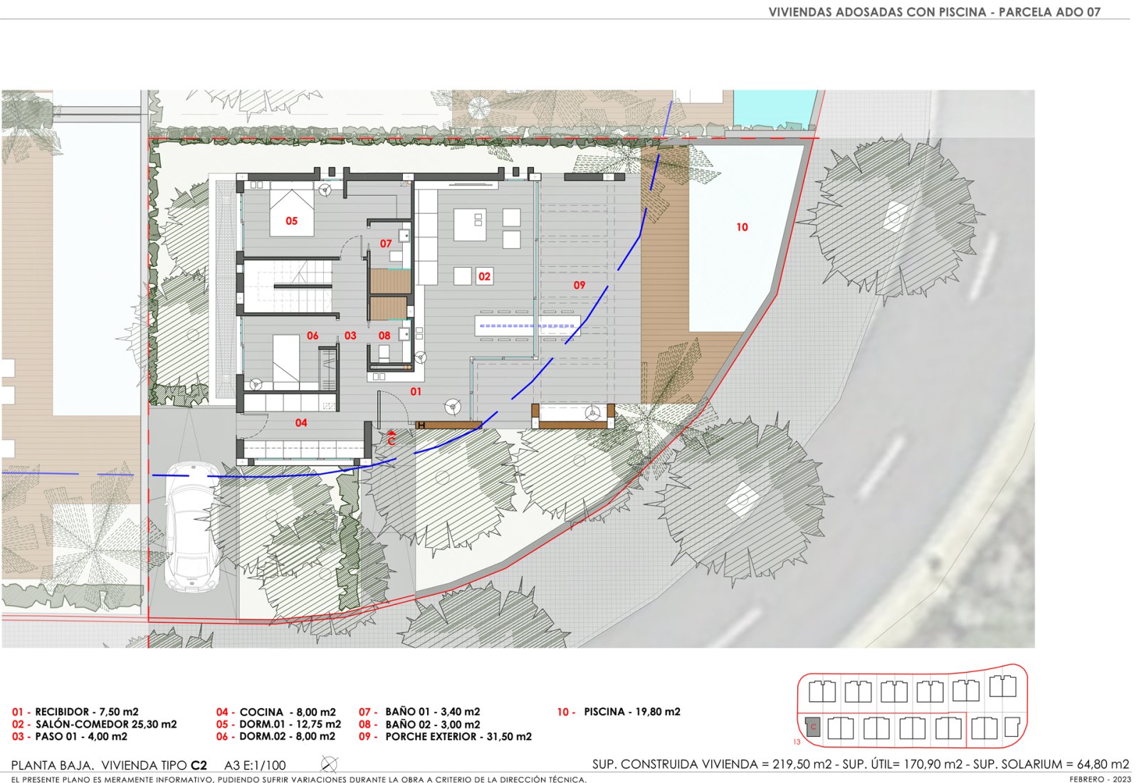 Bsp. Lageplan Grundriss