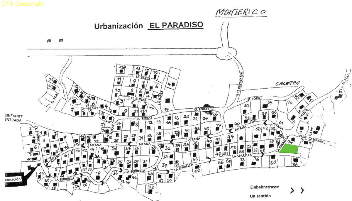  El-Paradiso Lageplan Grundstück