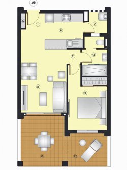 Bsp. EG-Wohnung Bsp. EG-Wohnung