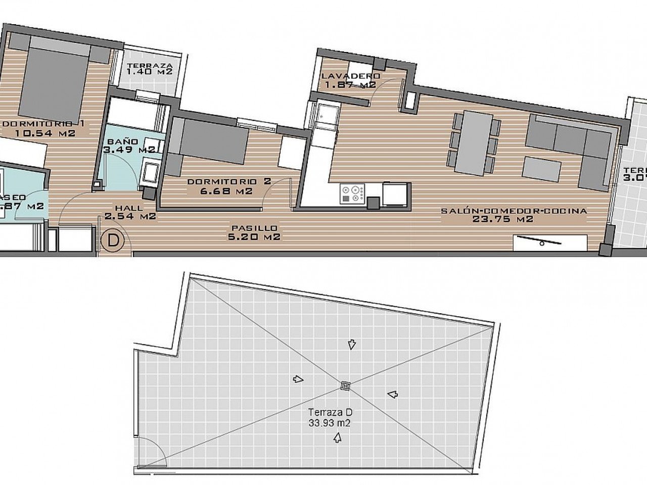New build residential of 41 stylish apartments and penthouses with communal swimming pool located in Algorfa.

Residential consist of 1, 2, and 3-b...