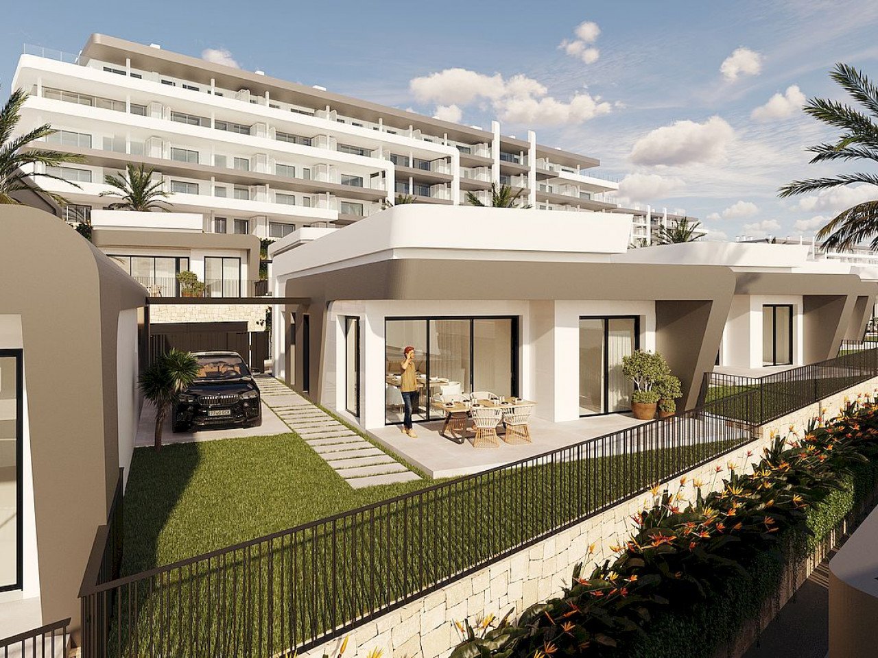 Bonalba Green Neubau-Villen - außergewöhnliche neue Wohnanlage