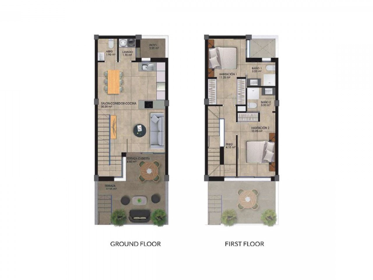 New development of modern Townhouses with communal pool in Dolores, offer the ideal combination of tranquility, modern living, and proximity to key...