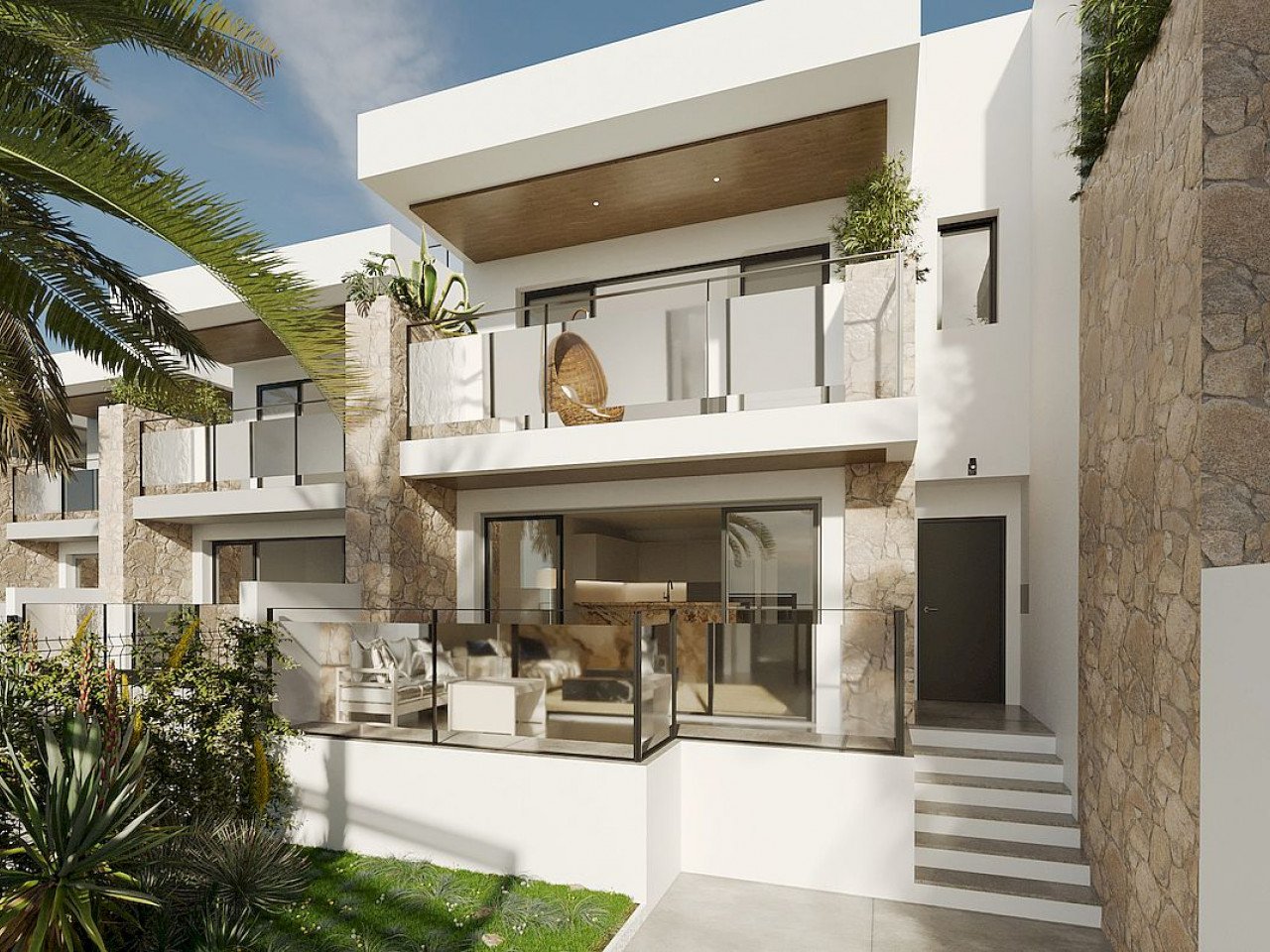 Moderne Neubau-Stadthäuser in einer ruhigen Umgebung am Alenda Golfplatz