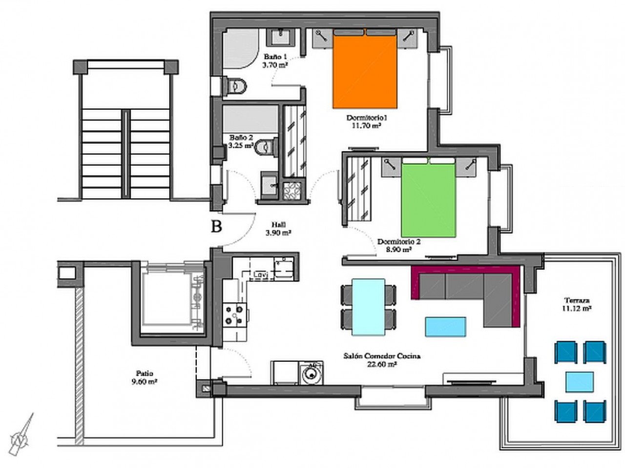 Luxuriöse Residenz Neubau-Apartments in ruhiger Gegend, nahe zu Golfplätzen