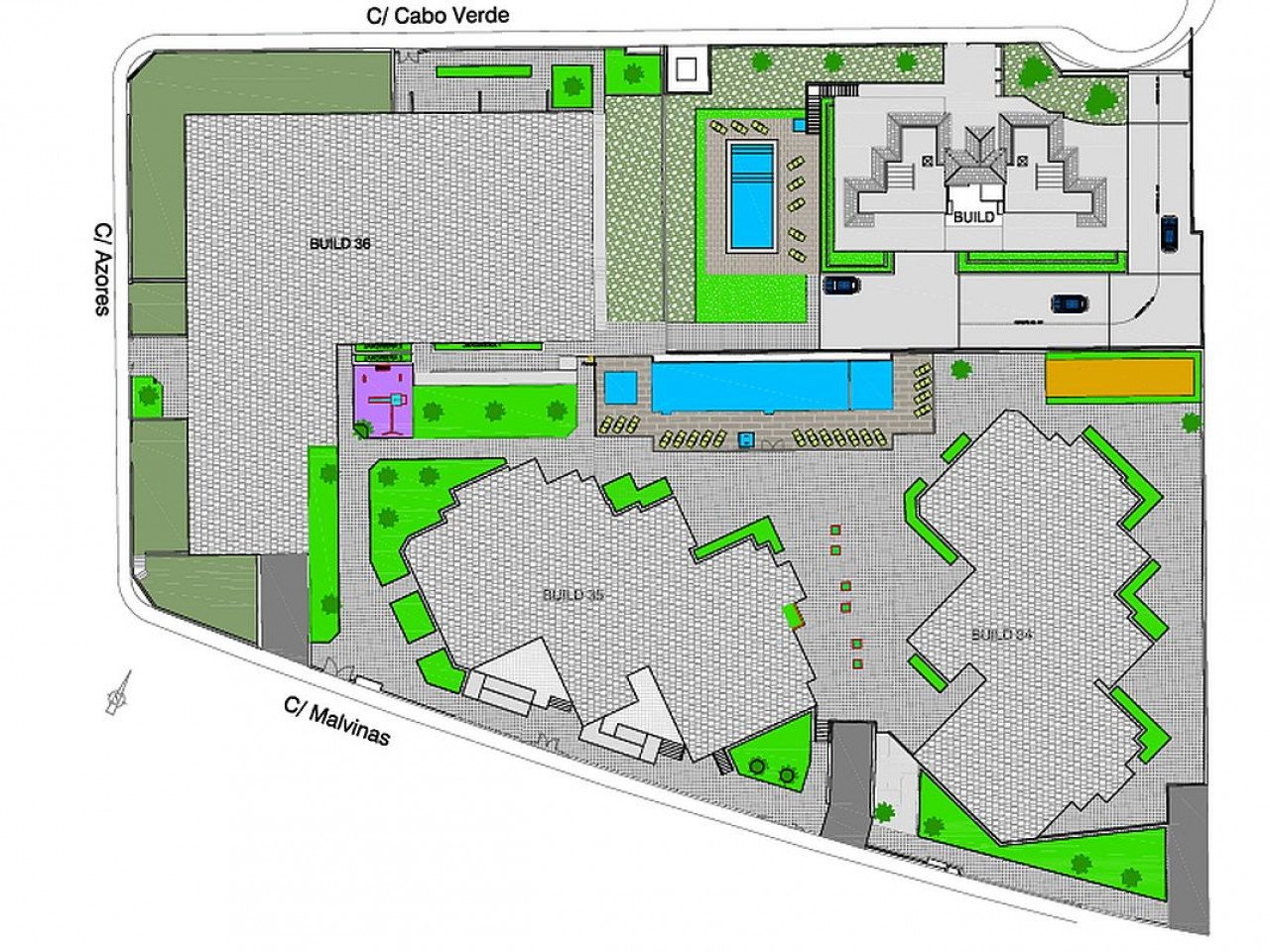 Luxuriöse Residenz Neubau-Apartments in ruhiger Gegend, nahe zu Golfplätzen
