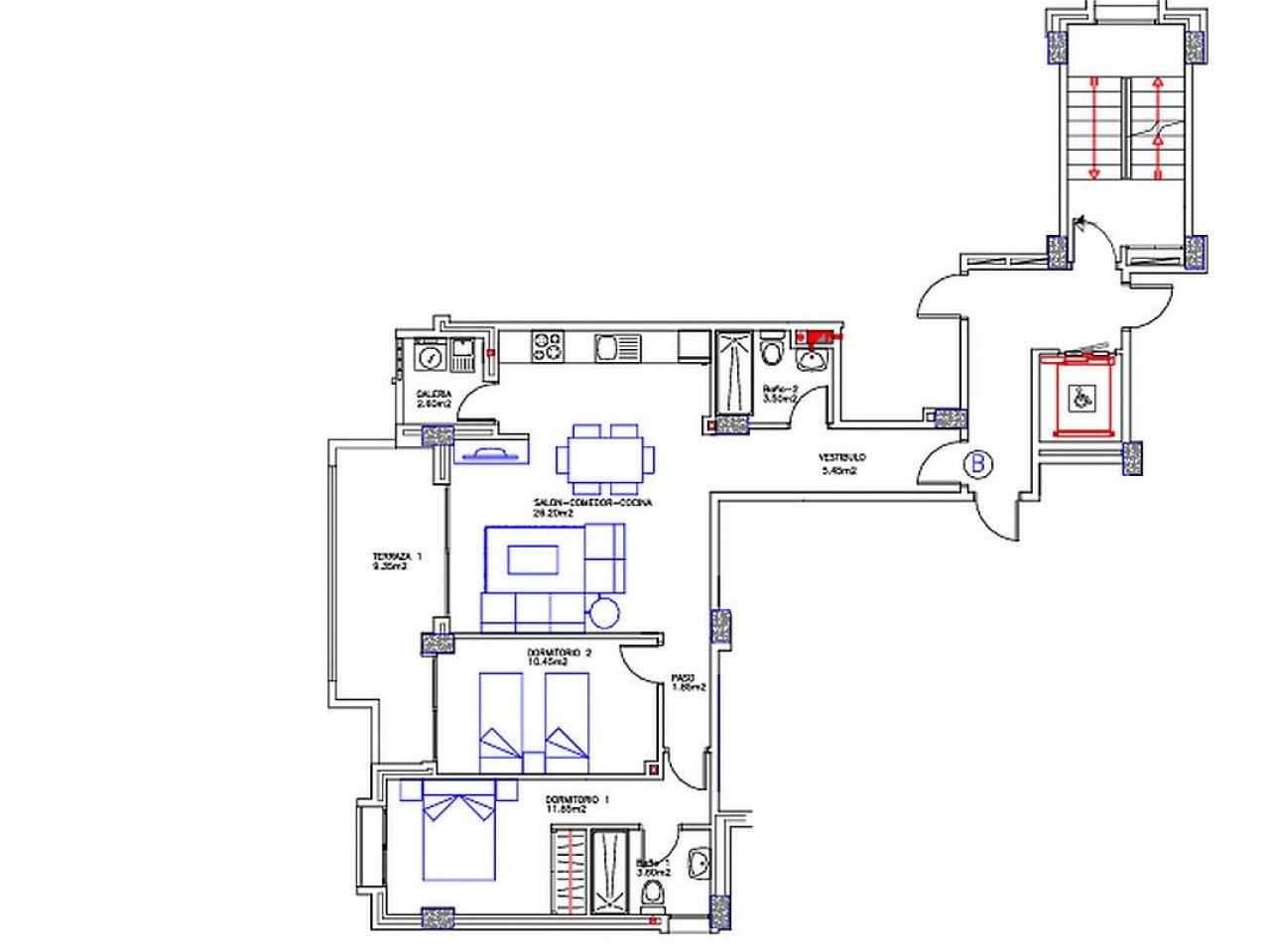 Miradores del Puerto is a development of two and three bedroom apartments located in one of the most popular areas in La Manga. This first-line pro...