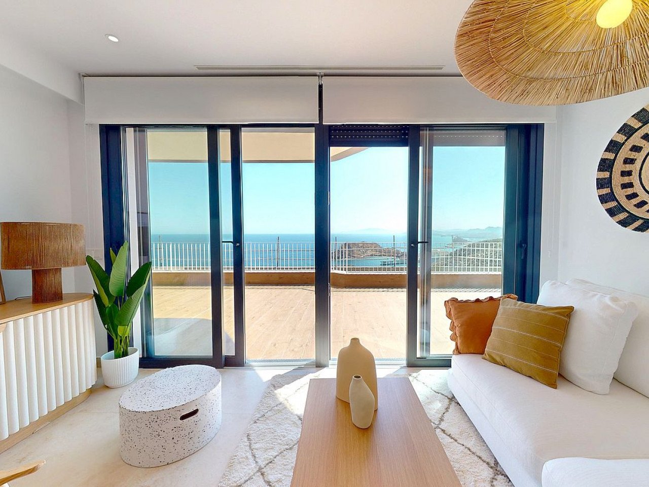 These environmentally friendly apartments with options of one, two or three bedroom and penthouses, are located on a hill with a spectacular sea vi...